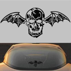 Avenged Sevenfold A7X Death Bat Decal Sticker Black