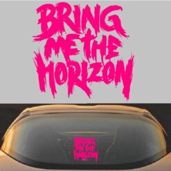 Bring Me The Horizon BMTH Decal Hot Pink
