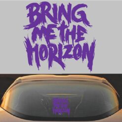 Bring Me The Horizon BMTH Decal Purple