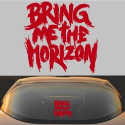 Bring Me The Horizon BMTH Decal Red