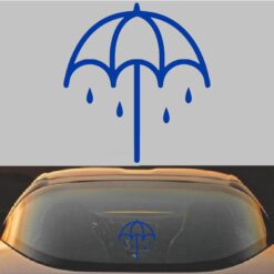 Bring me the horizon Decal Sticker Blue