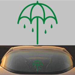 Bring me the horizon Decal Sticker Green