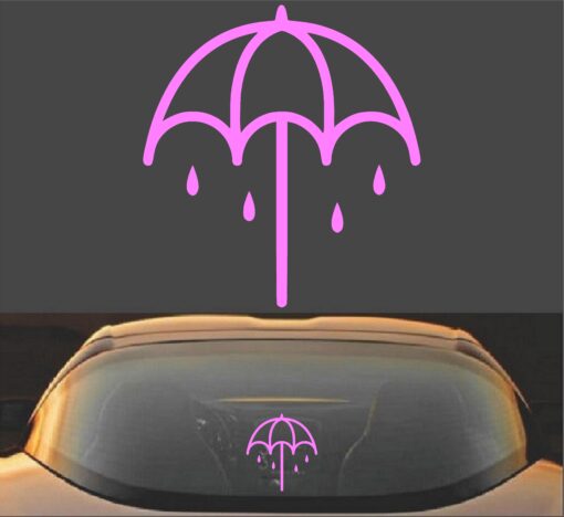 Bring me the horizon Decal Sticker Soft Pink