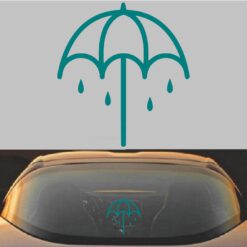 Bring me the horizon Decal Sticker Teal
