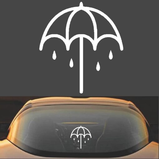 Bring Me The Horizon Umbrella Band Vinyl Decal Sticker