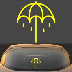 Bring me the horizon Decal Sticker Yellow