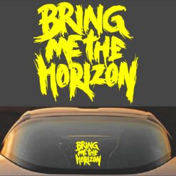 Bring Me The Horizon BMTH Decal Yellow