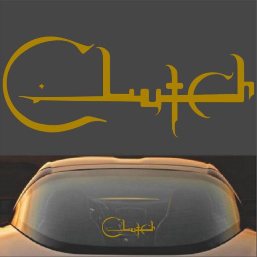 Clutch Decal Sticker