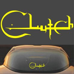 Clutch Decal Sticker