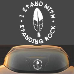 I Stand With Standing Rock Decal Sticker