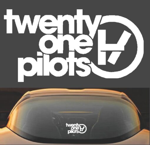 Twenty One Pilots Band Vinyl Decal Sticker