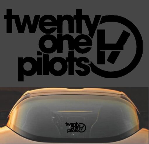 Twenty One Pilots Band Vinyl Decal Sticker - Image 2