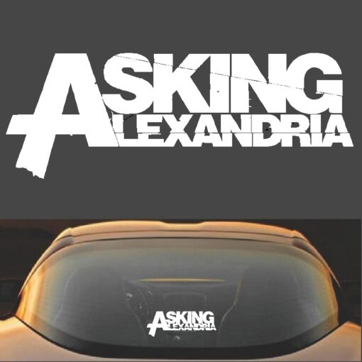 Asking Alexandria decal sticker