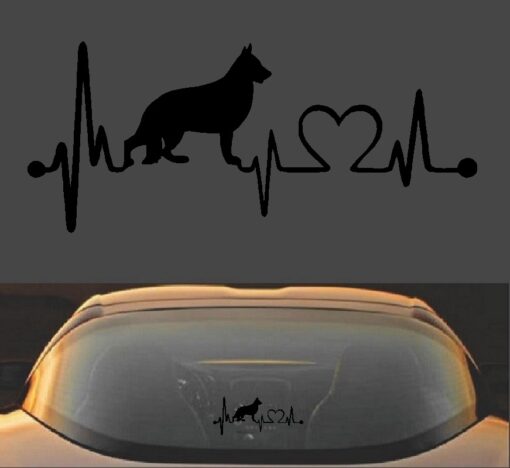 German Shepherd Decal Sticker