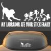 Labrador decal sticker