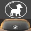 Dachshund Love Decal Sticker