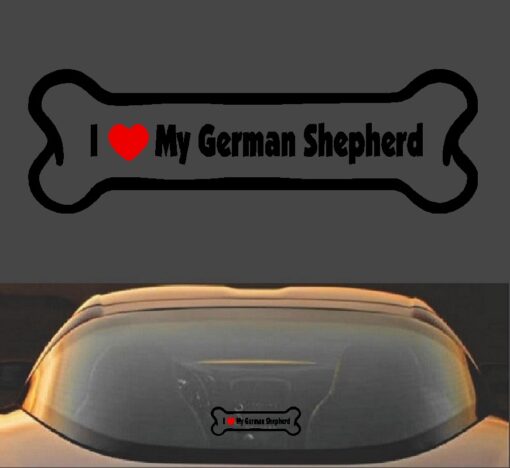 German Shepherd Decal