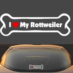 Rottweiler decal sticker