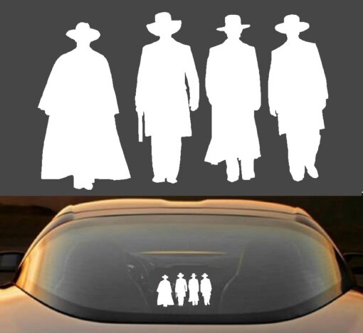 Tombstone Movie Decal Sticker