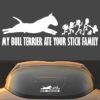 Bull Terrier Vinyl Decal Sticker