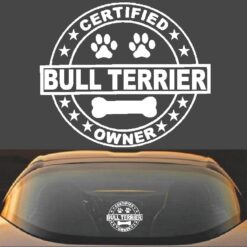 Bull Terrier Decal Sticker