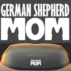 German Shepherd Mom Decal Sticker