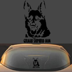 German Shepherd Mom Decal