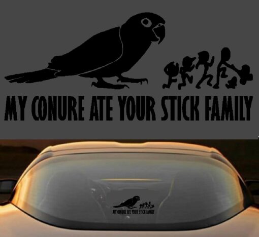 Conure Decal Sticker