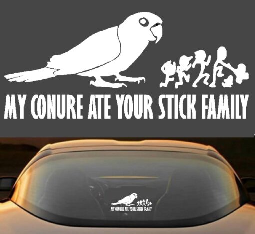 Conure Decal Sticker