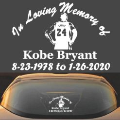 Kobe Bryant Decal Sticker