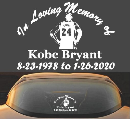 Kobe Bryant Decal Sticker