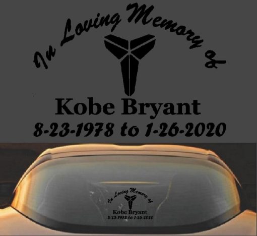 Kobe Bryant Decal Sticker