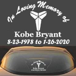 Kobe Bryant Decal Sticker