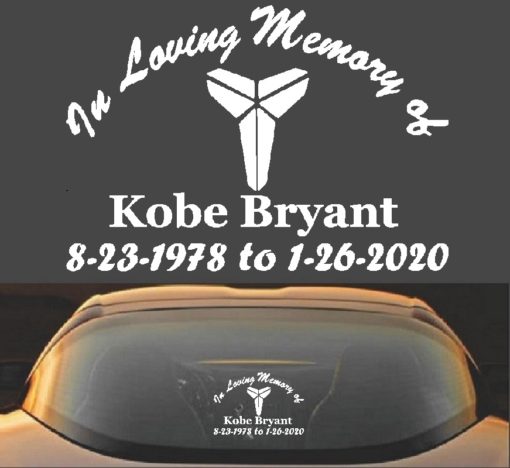 Kobe Bryant Decal Sticker