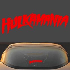 Hulk Hogan Hulkamania Decal Sticker