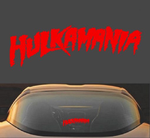 Hulk Hogan Hulkamania Decal Sticker