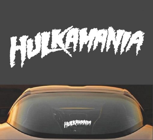 Hulk Hogan Hulkamania Decal Sticker