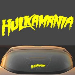 Hulk Hogan Hulkamania Decal Sticker