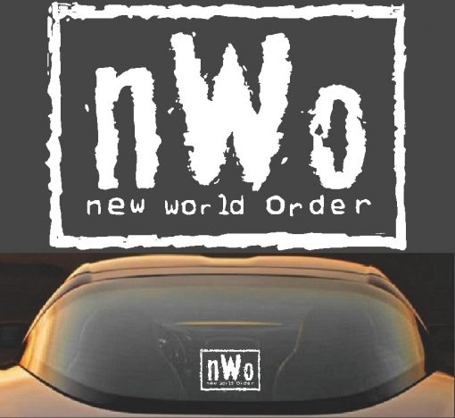 NWO New World Order Decal Sticker