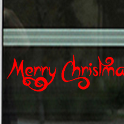 Merry Christmas Decal Sticker