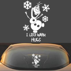 Olaf decal sticker